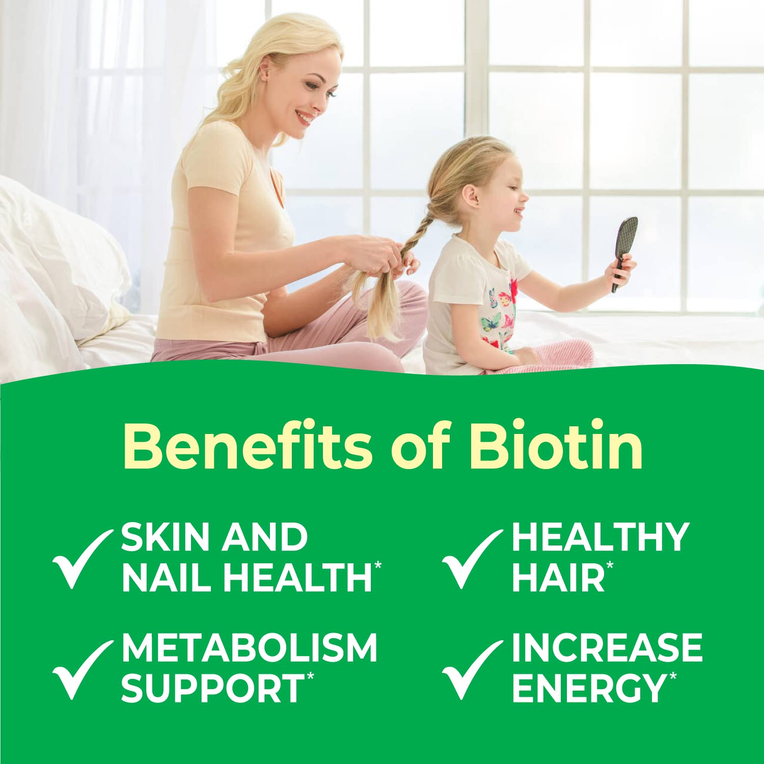 Foto 5 pulgar | Suplemento Vitaworks Kids Biotina En Tabletas Masticables De 5000 Mcg - Venta Internacional.