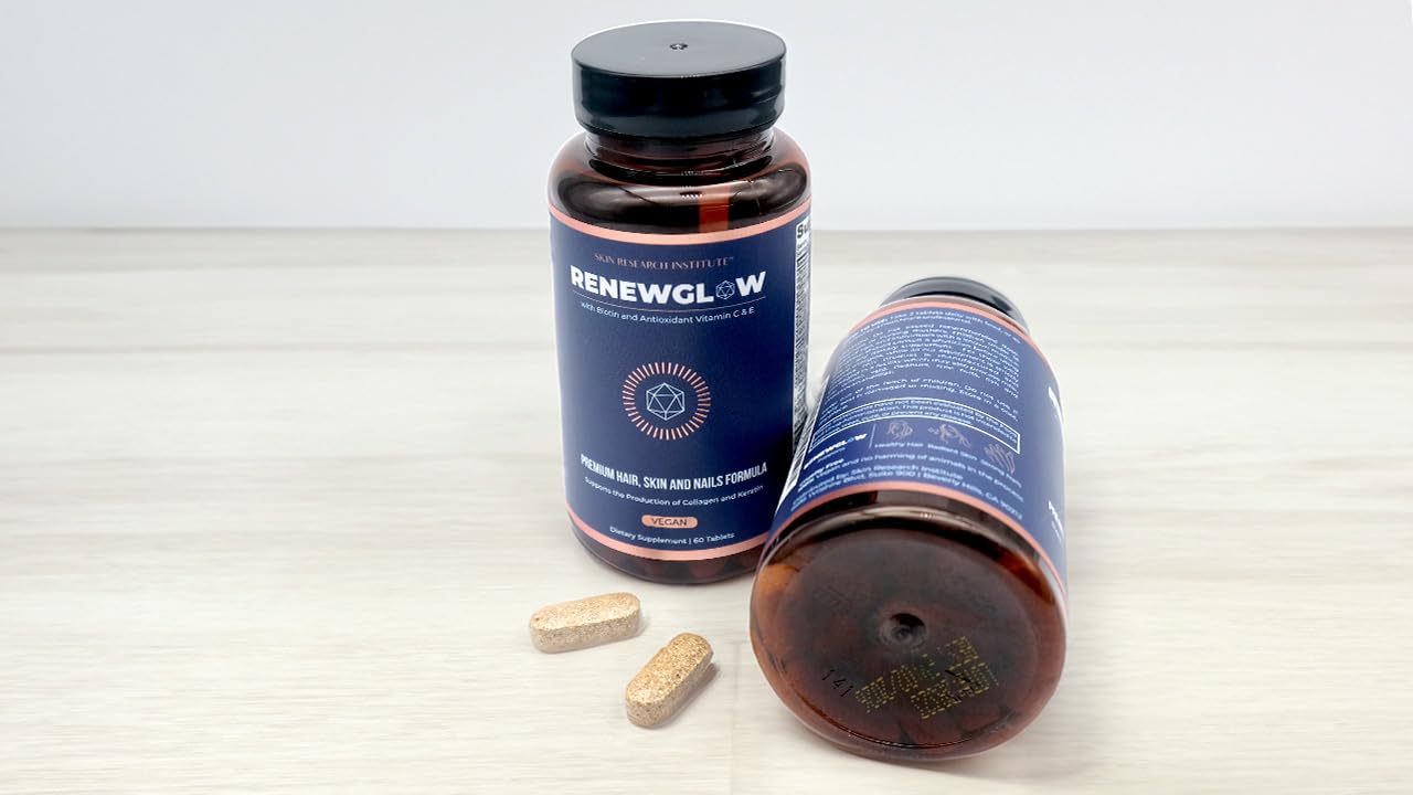 Foto 3 pulgar | Suplemento Capilar Del Instituto De Investigación De La Piel Renewglow Desde Hace Más De 35 Años - Venta Internacional
