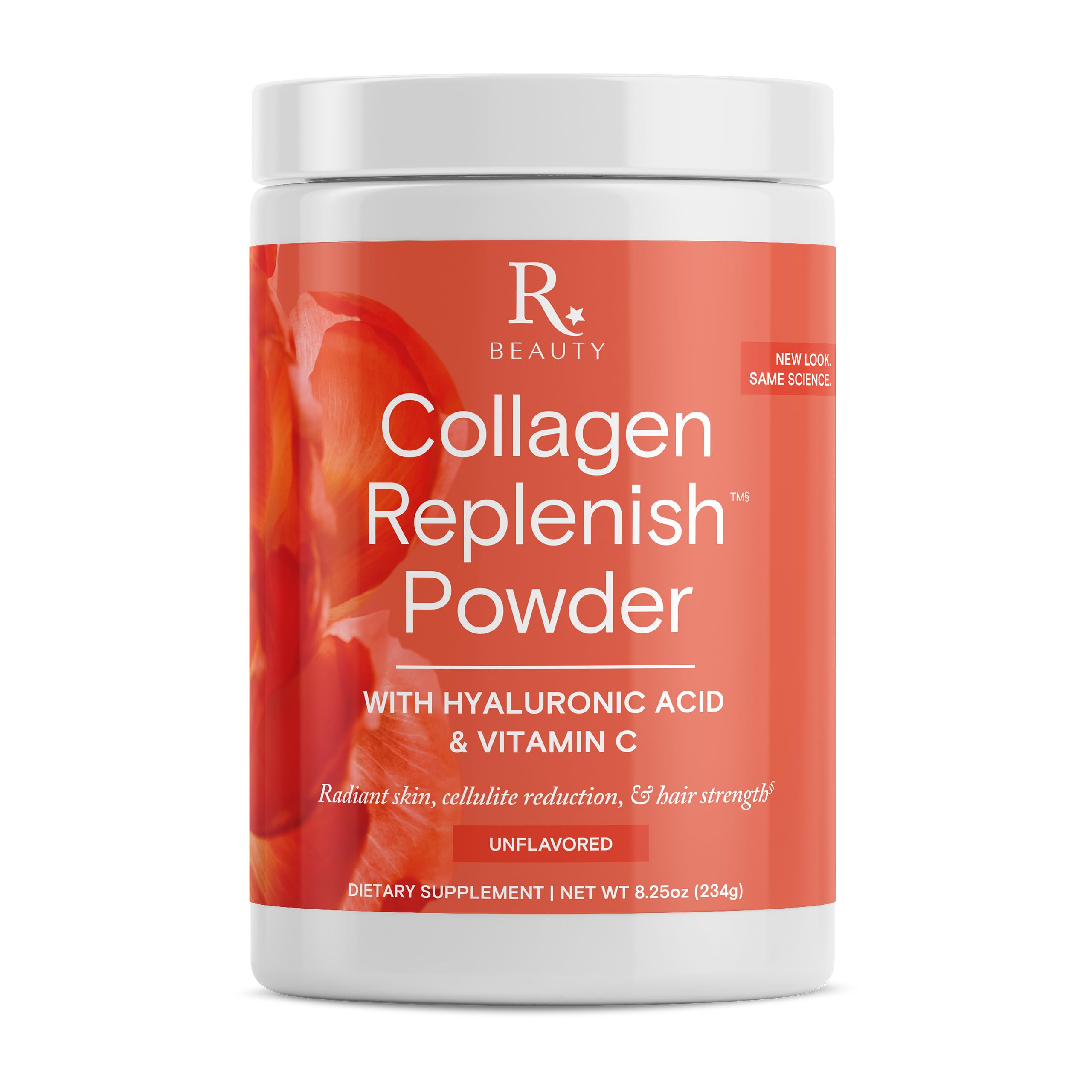 Foto 2 pulgar | Colágeno En Polvo Reserveage Beauty Replenish 240 Ml Con Ha Y Vi - Venta Internacional.