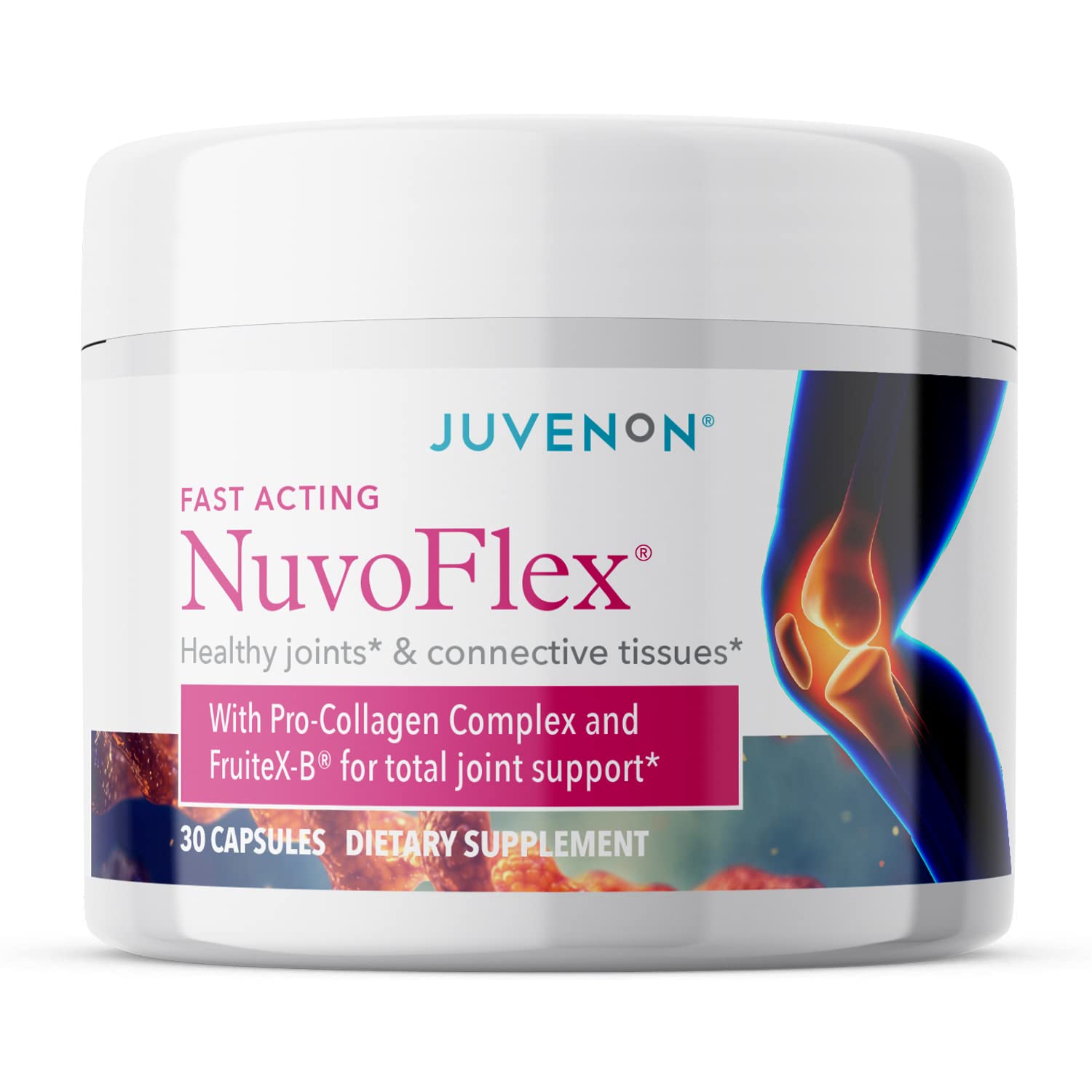 Foto 2 pulgar | Suplemento Juvenon Nuvoflex Joint Support 30 Cápsulas - Venta Internacional.