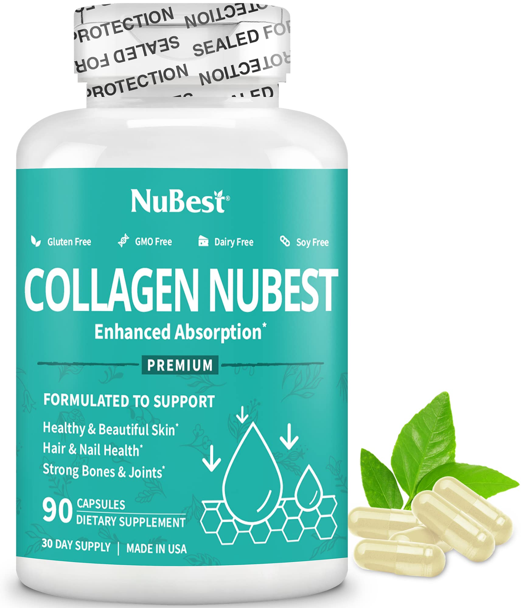Foto 2 pulgar | Suplemento De Colágeno Nubest Collagen Peptides 1500 Mg - 90 Cápsulas - Venta Internacional.