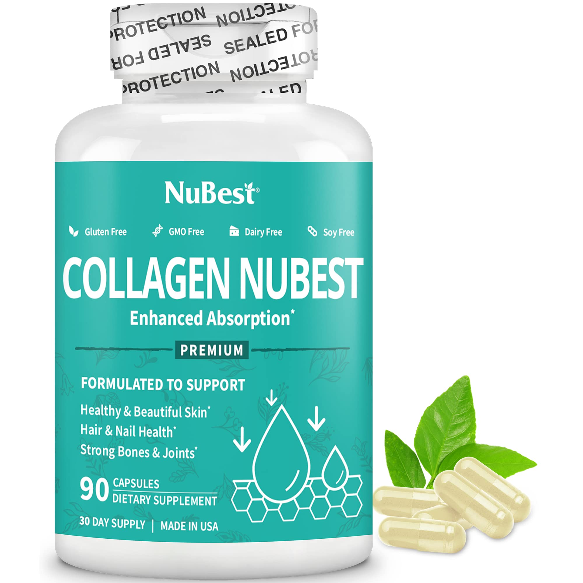 Foto 8 pulgar | Suplemento De Colágeno Nubest Collagen Peptides 1500 Mg - 90 Cápsulas - Venta Internacional.