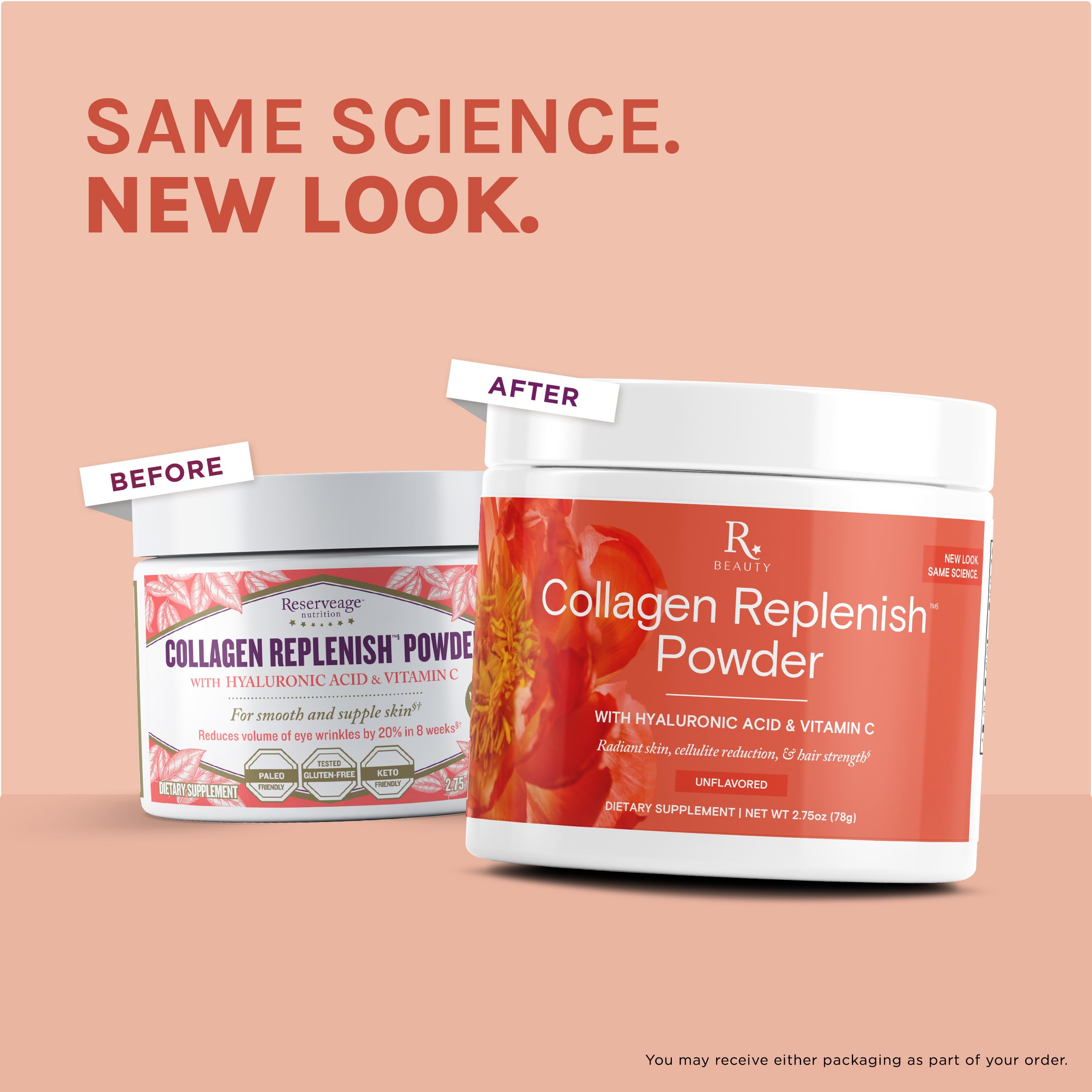 Foto 7 pulgar | Colágeno En Polvo Reserveage Beauty Replenish 80 Ml Con Hialurón - Venta Internacional.
