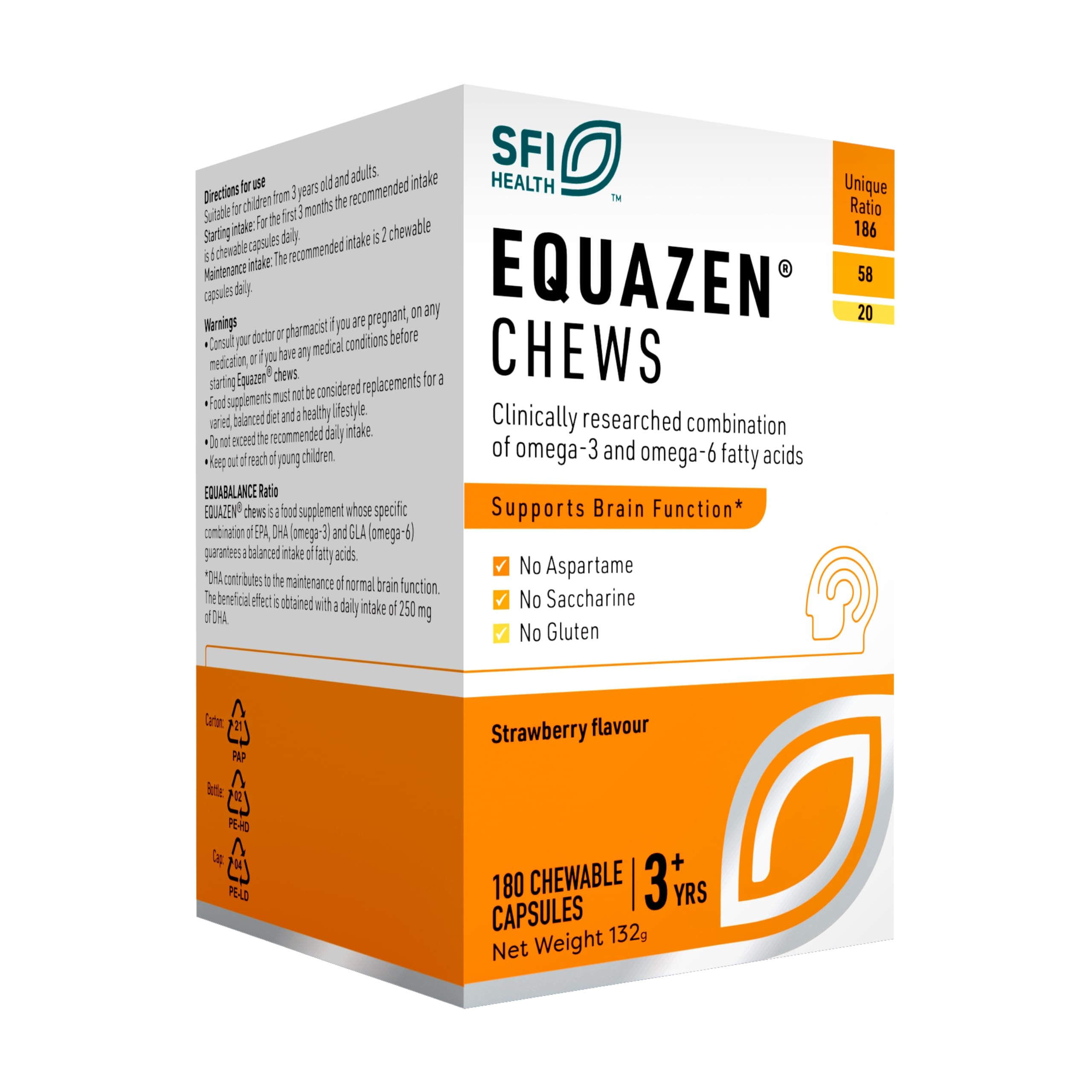 Foto 2 pulgar | Suplemento Equazen Eye Q Chews 180 Cápsulas - Venta Internacional.