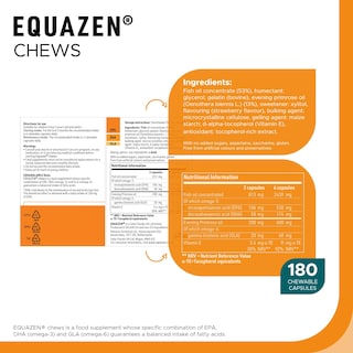 Foto 3 | Suplemento Equazen Eye Q Chews 180 Cápsulas - Venta Internacional.