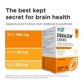 Foto 6 | Suplemento Equazen Eye Q Chews 180 Cápsulas - Venta Internacional.