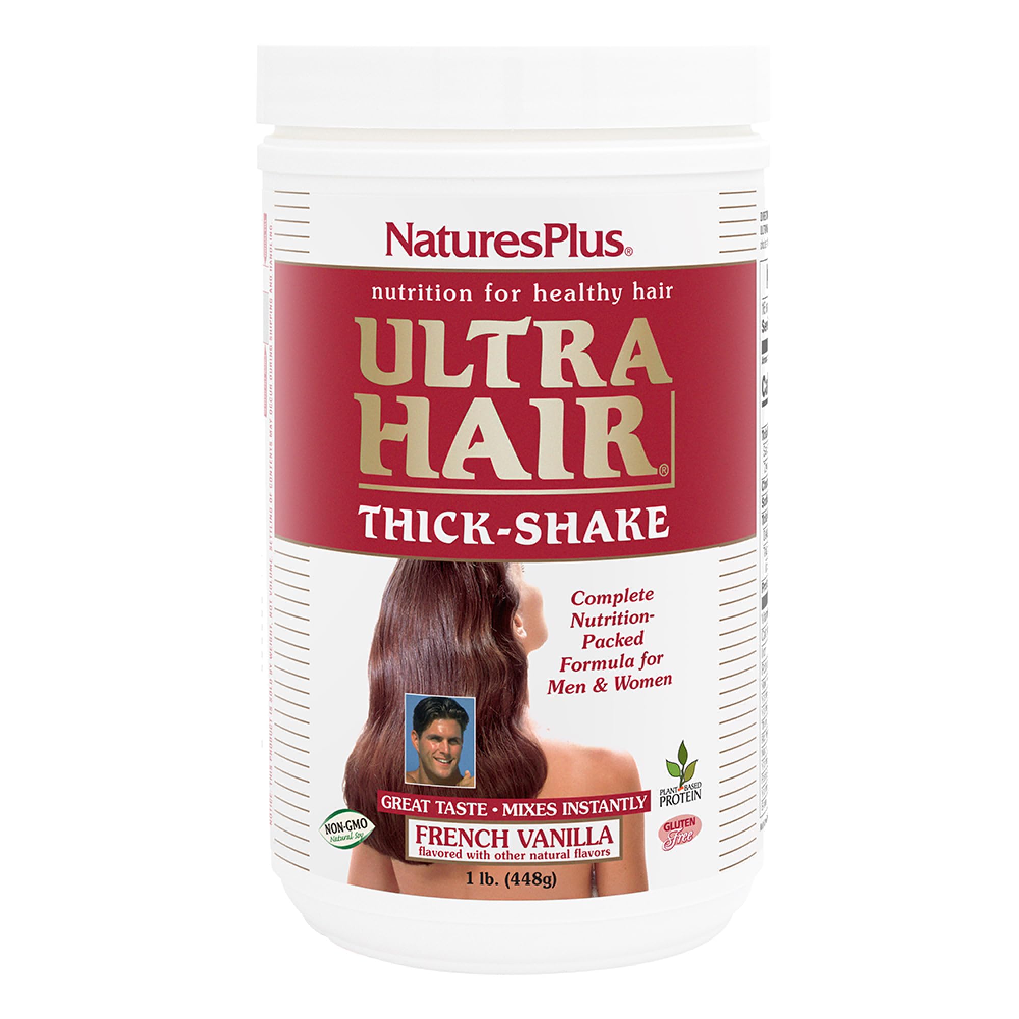 Foto 2 pulgar | Suplemento Natures Plus Ultra Hair Thick Shake, 454 G - Venta Internacional.