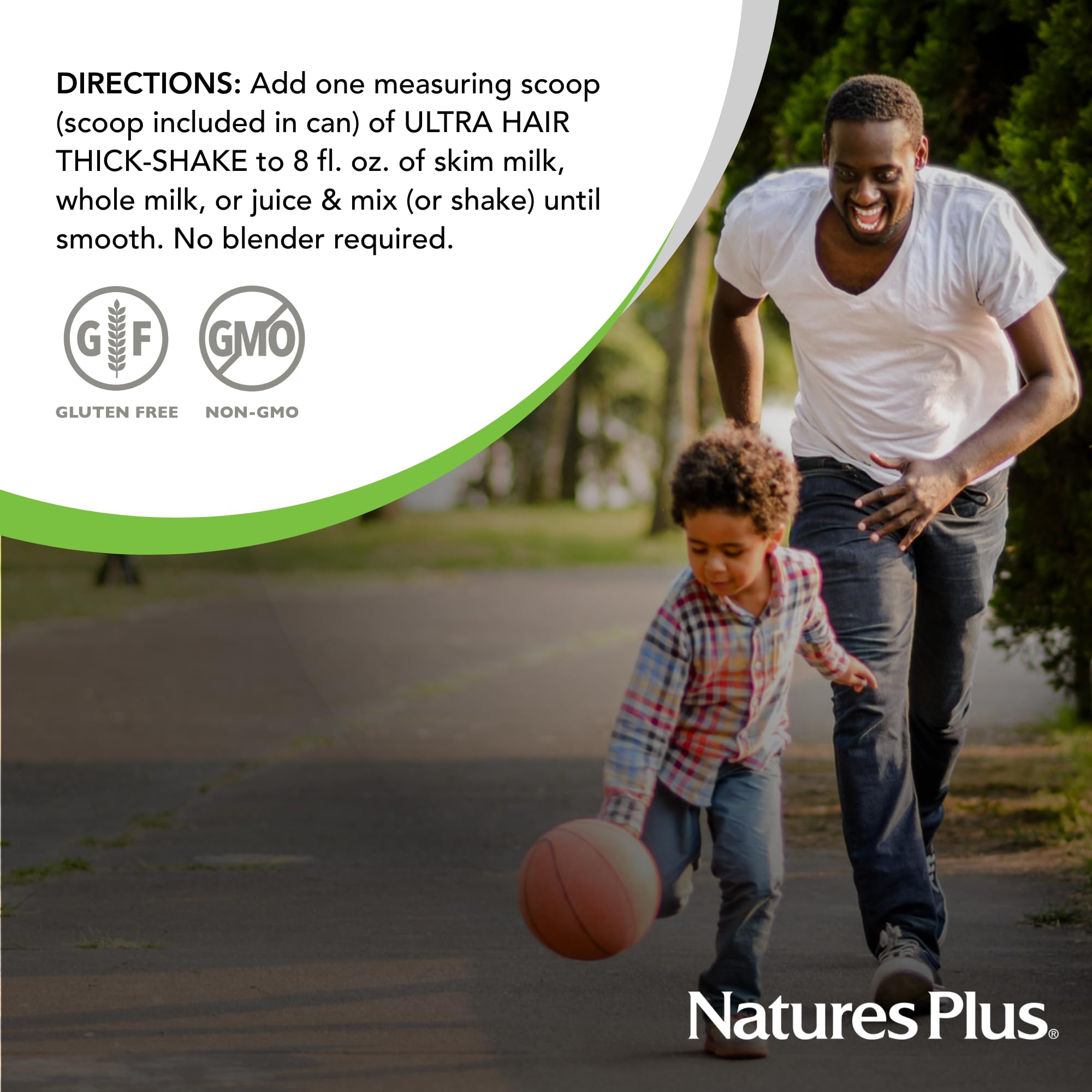 Foto 6 pulgar | Suplemento Natures Plus Ultra Hair Thick Shake, 454 G - Venta Internacional.