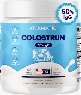 Foto 1 | Suplemento Vitamático De Calostro Bovino En Polvo, 50% De Igg, 60 Dosis - Venta Internacional.