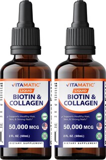 Foto 1 | Suplemento Vitamático Líquido Con Biotina Y Colágeno Para El Crecimiento Del Cabello - Venta Internacional.