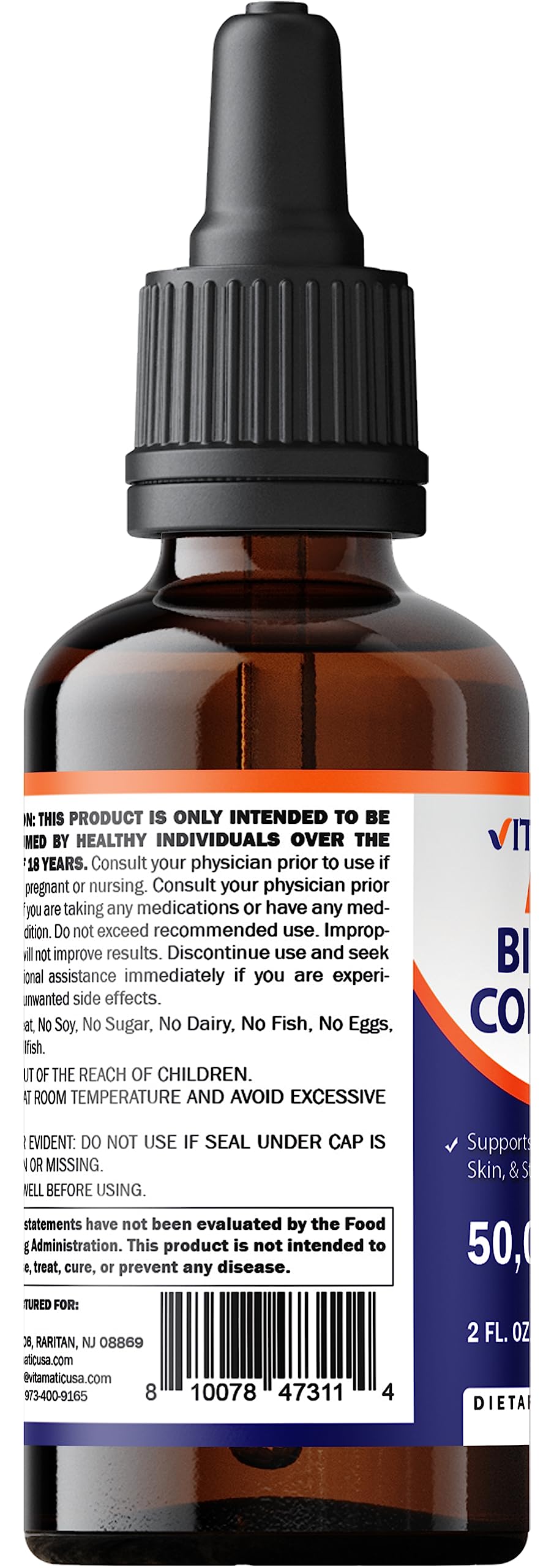 Foto 4 pulgar | Suplemento Vitamático Líquido Con Biotina Y Colágeno Para El Crecimiento Del Cabello - Venta Internacional.