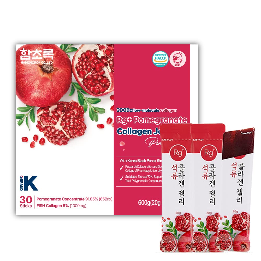 Gelatina En Barra De Colágeno Hamchorok Antienvejecimiento Con Forma De Granada, 600 Ml - Venta Internacional.