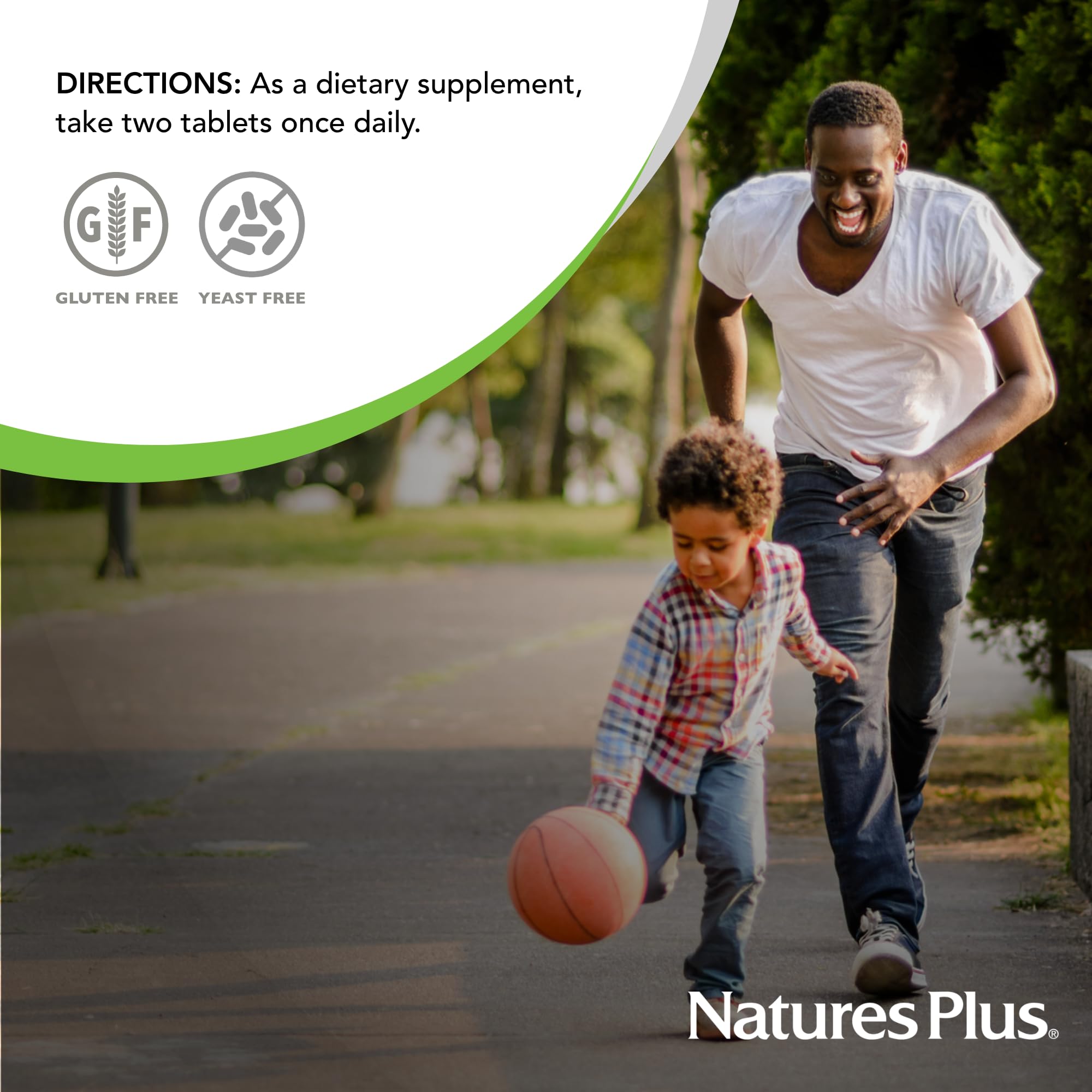 Foto 6 pulgar | Suplemento Natures Plus Ultra Hair Plus Para Hombre 60 Comprimidos - Venta Internacional.