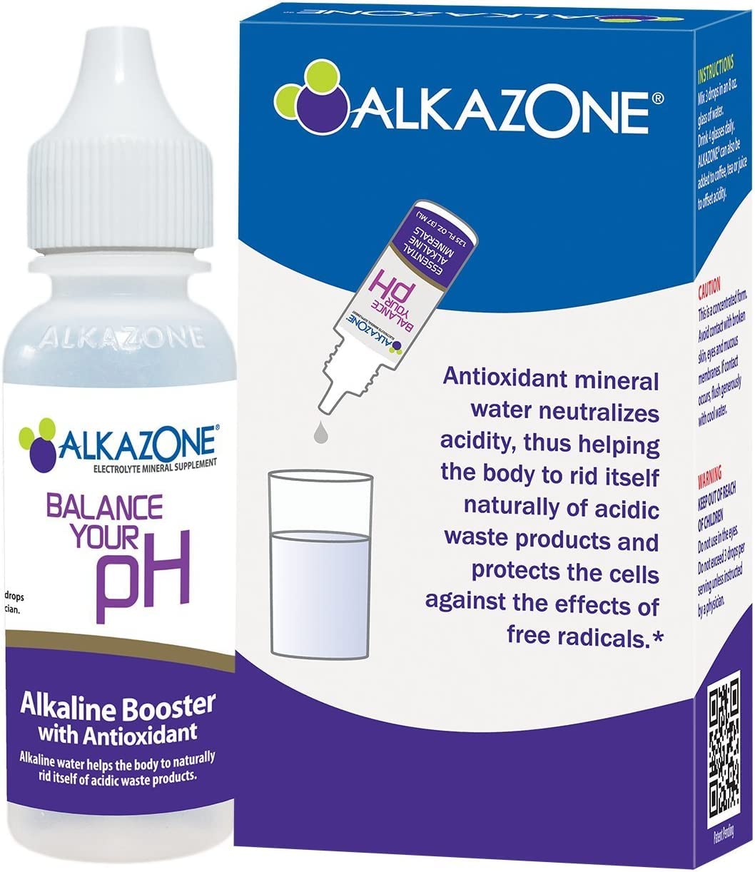 Foto 3 pulgar | Dotes Alcalinas Alkazone Para Aumentar El Ph, 37 Ml, Paquete De 3 - Venta Internacional.