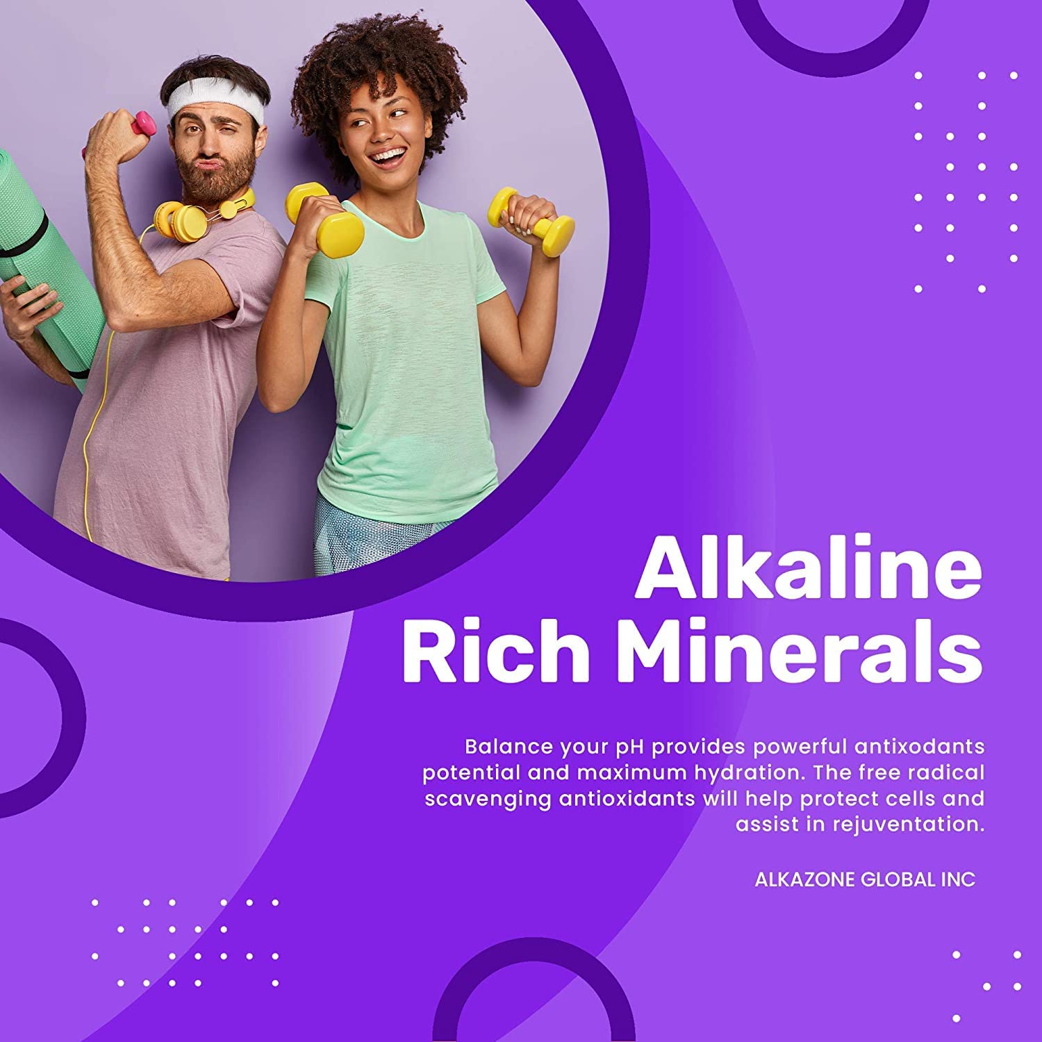 Foto 4 pulgar | Dotes Alcalinas Alkazone Para Aumentar El Ph, 37 Ml, Paquete De 3 - Venta Internacional.