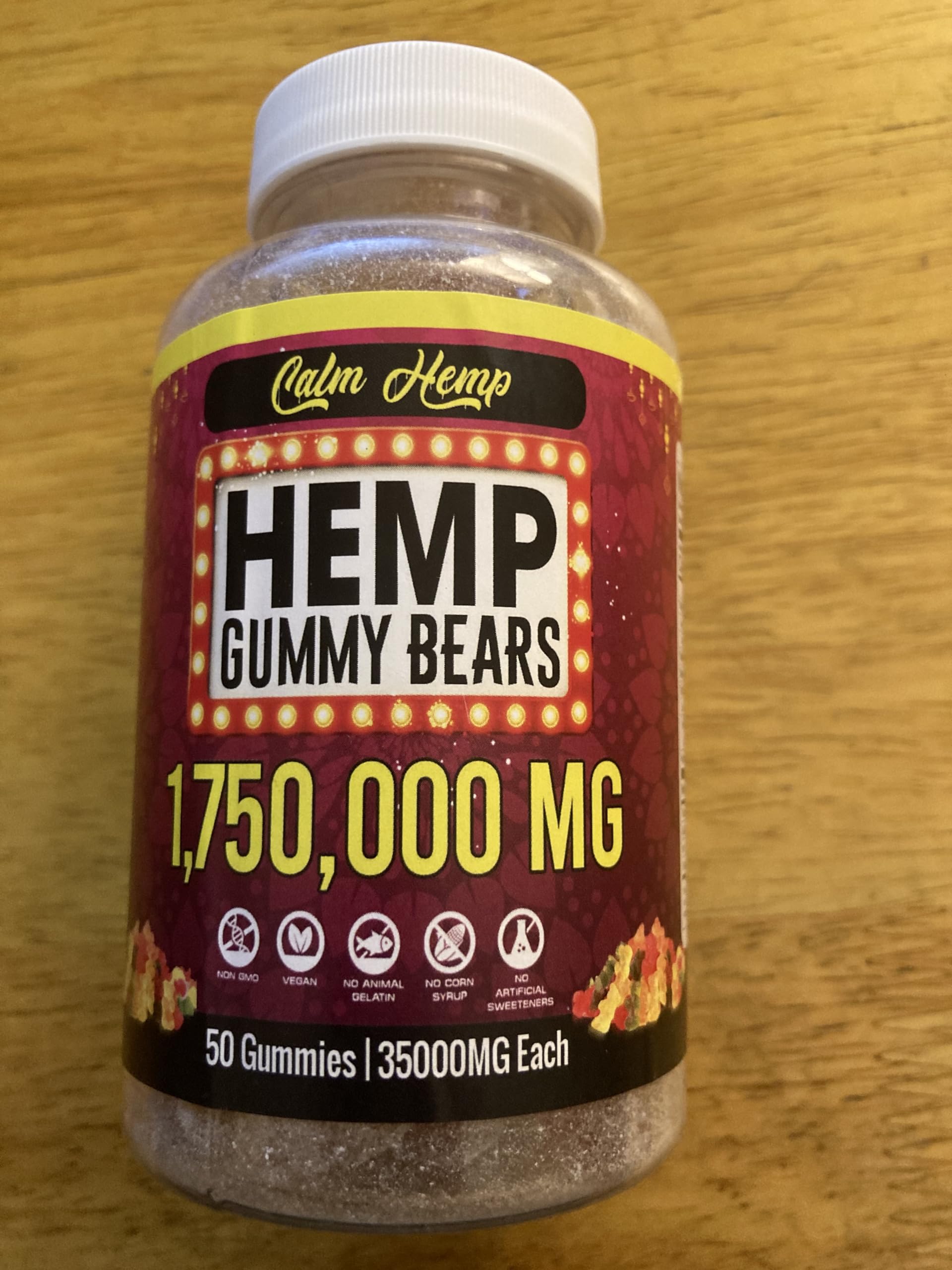 Foto 3 pulgar | Gummies The Cbd Guru, Cáñamo Orgánico De Alta Potencia Para Adultos Y Vegano - Venta Internacional.