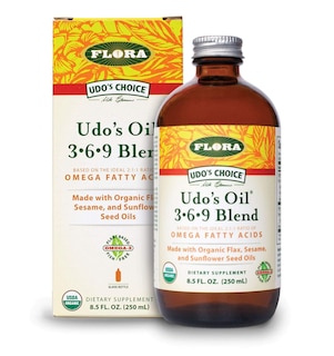 Foto 1 | Mezcla De Aceites Omega 369 Flora Udo's Choice, Botella De Vidrio De 250 Ml - Venta Internacional.