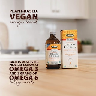 Foto 3 | Mezcla De Aceites Omega 369 Flora Udo's Choice, Botella De Vidrio De 250 Ml - Venta Internacional.