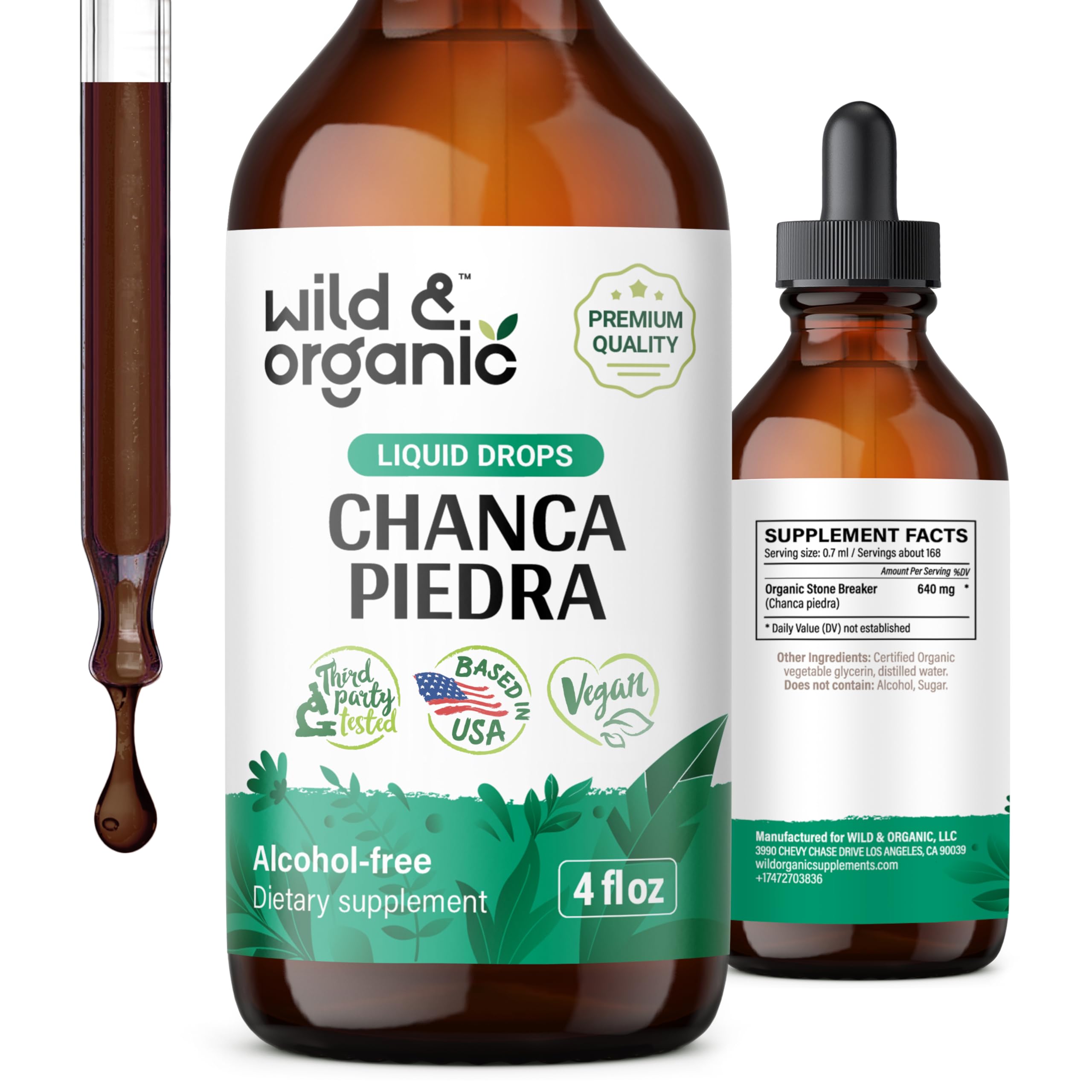 Foto 2 pulgar | Extracto De Hierbas Silvestre Y Orgánico Chanca Piedra 120ml - Venta Internacional.