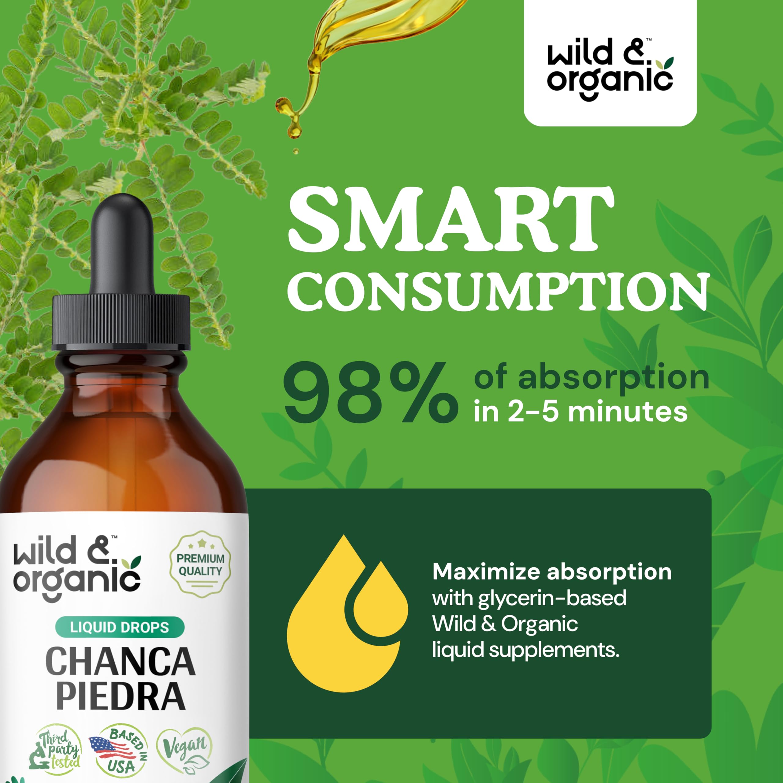 Foto 5 pulgar | Extracto De Hierbas Silvestre Y Orgánico Chanca Piedra 120ml - Venta Internacional.