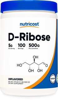 Foto 1 | Suplemento Nutricost De D-ribosa En Polvo, 500 G, 5000 Mg/porción - Venta Internacional.