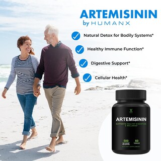 Foto 3 | El Suplemento Humanx De 500 Mg De Artemisinina Apoya Un Envejecimiento Saludable - Venta Internacional.