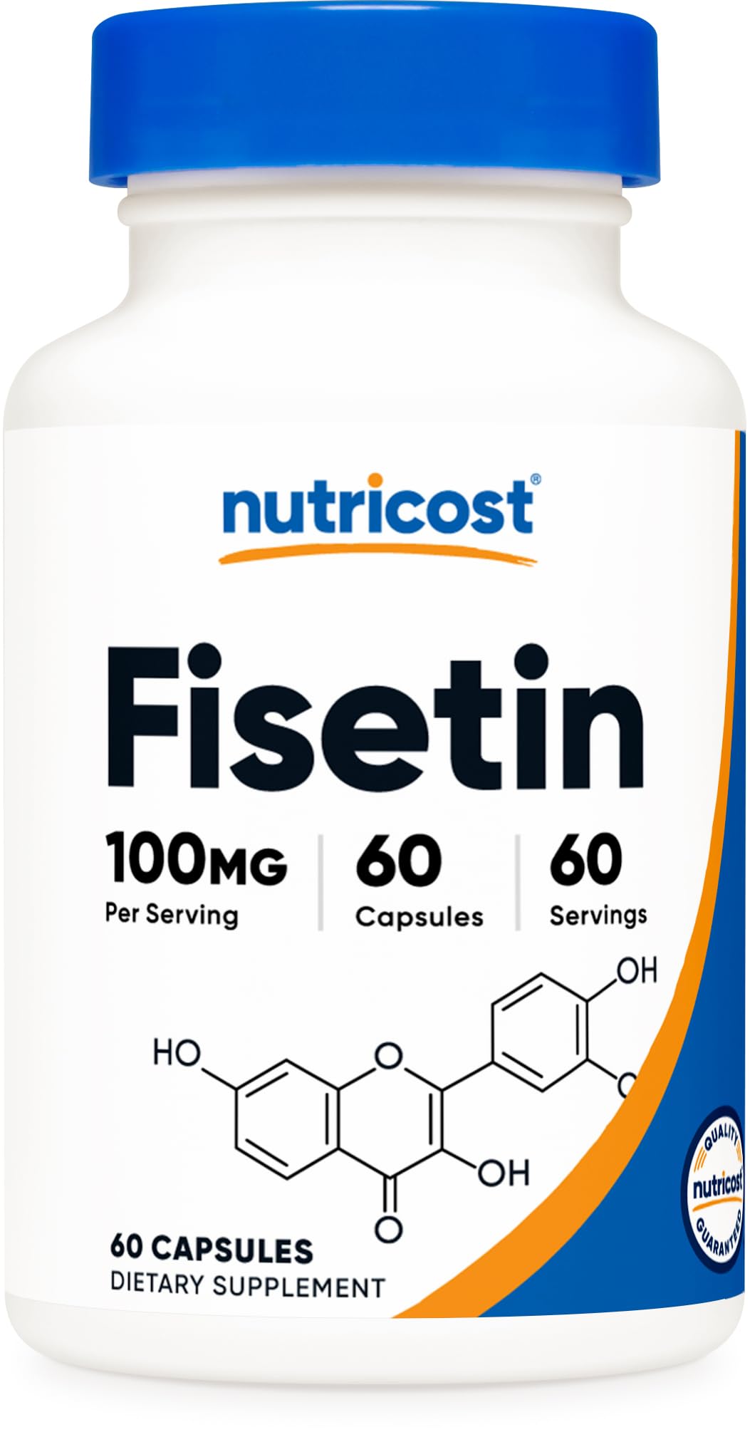 Foto 2 pulgar | Suplemento Nutricost, Cápsulas De Fisetina, 100 Mg, 60 Cápsulas - Venta Internacional.