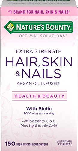 Foto 2 pulgar | Suplemento Nature's Bounty Hair Skin & Nails 150 Cápsulas Blandas - Venta Internacional.