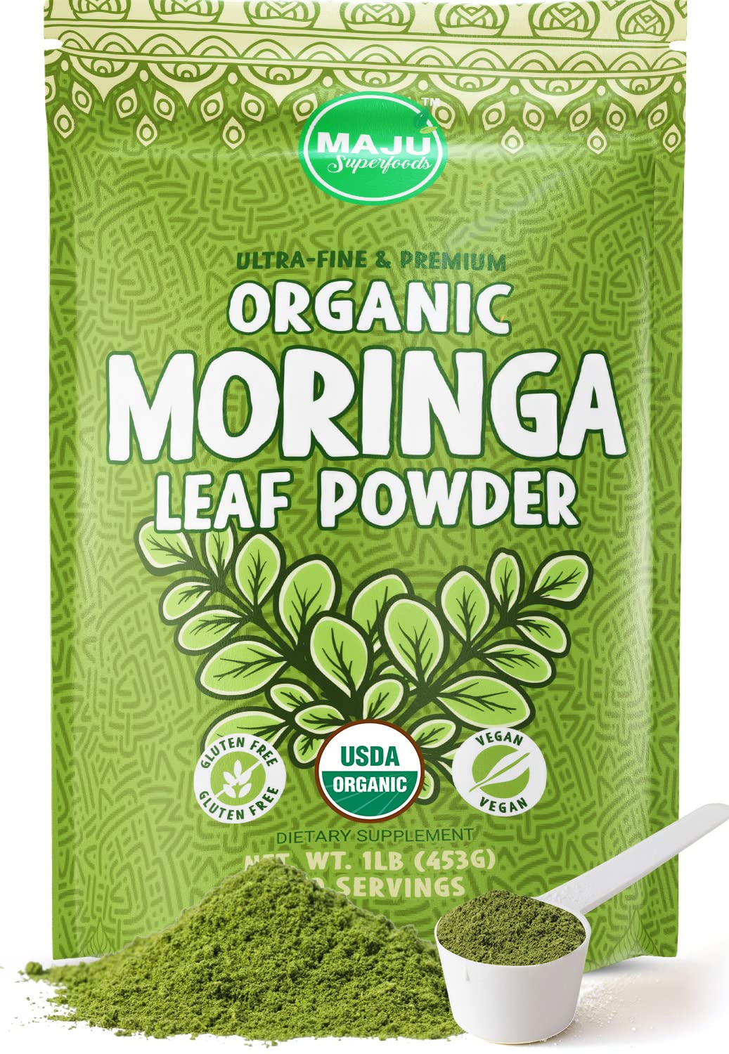 Foto 2 pulgar | Suplemento Maju Superfoods, Cápsulas De Moringa, 90 Unidades - Venta Internacional.