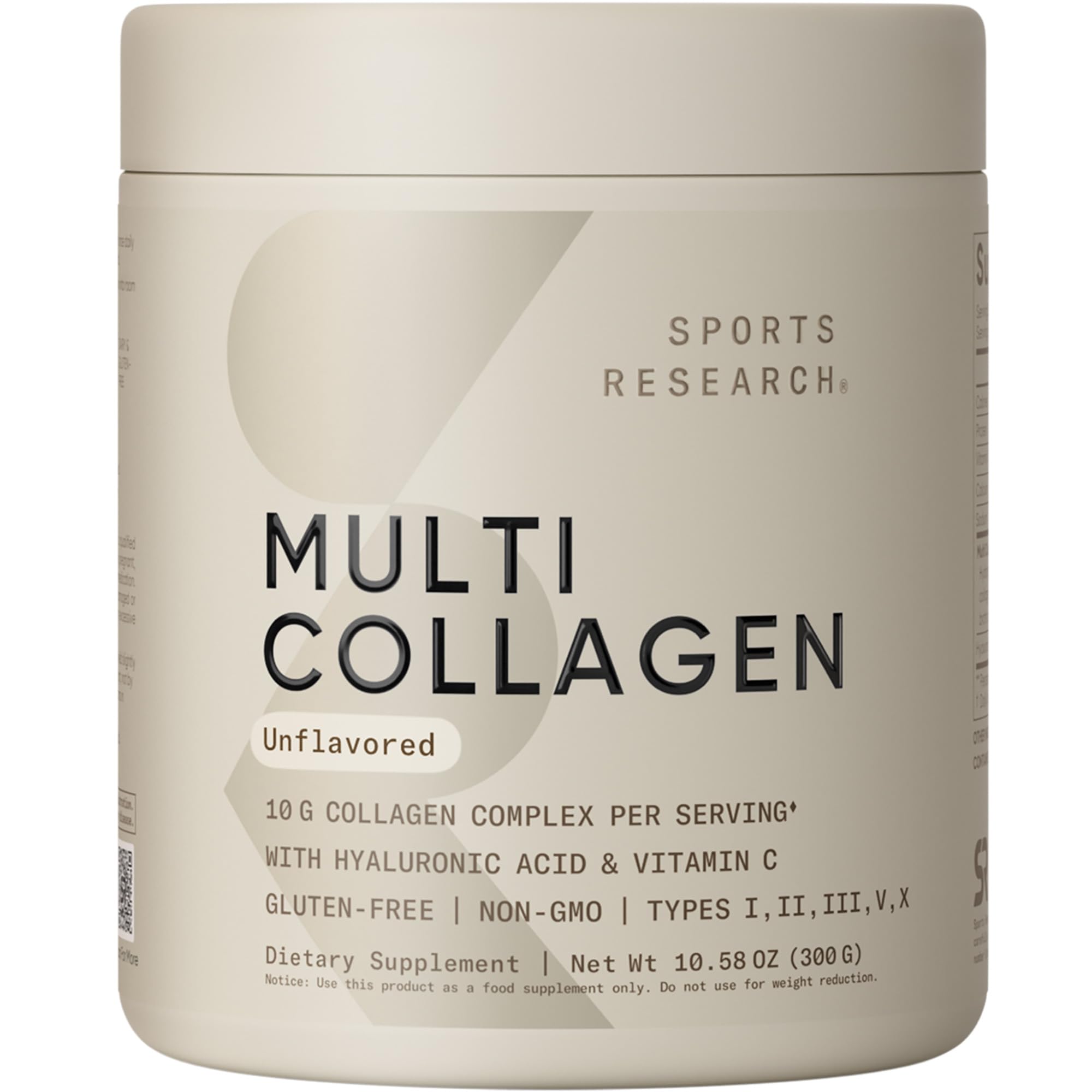 Foto 1 | Suplemento De Proteína Multicolágeno En Polvo Sports Research - Venta Internacional.