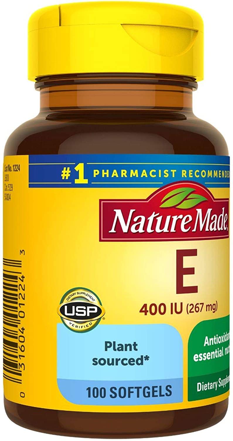 Foto 3 pulgar | Suplemento Nature Made De Vitamina E, 400 Ui, Cápsulas Blandas, 100 X 2 - Venta Internacional.