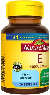 Foto 2 | Suplemento Nature Made De Vitamina E, 400 Ui, Cápsulas Blandas, 100 X 2 - Venta Internacional.