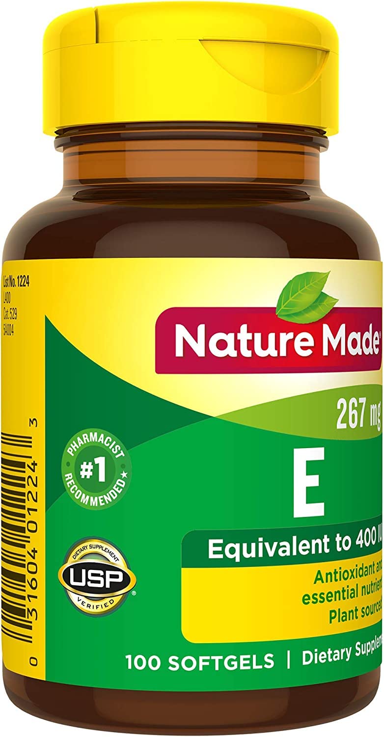 Foto 7 pulgar | Suplemento Nature Made De Vitamina E, 400 Ui, Cápsulas Blandas, 100 X 2 - Venta Internacional.