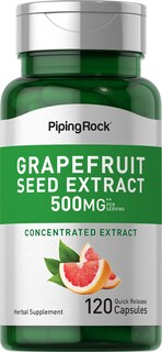 Foto 1 | Suplemento De Extracto De Semilla De Pomelo Piping Rock, 500 Mg, 120 Cápsulas - Venta Internacional.