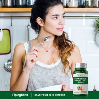 Foto 6 | Suplemento De Extracto De Semilla De Pomelo Piping Rock, 500 Mg, 120 Cápsulas - Venta Internacional.