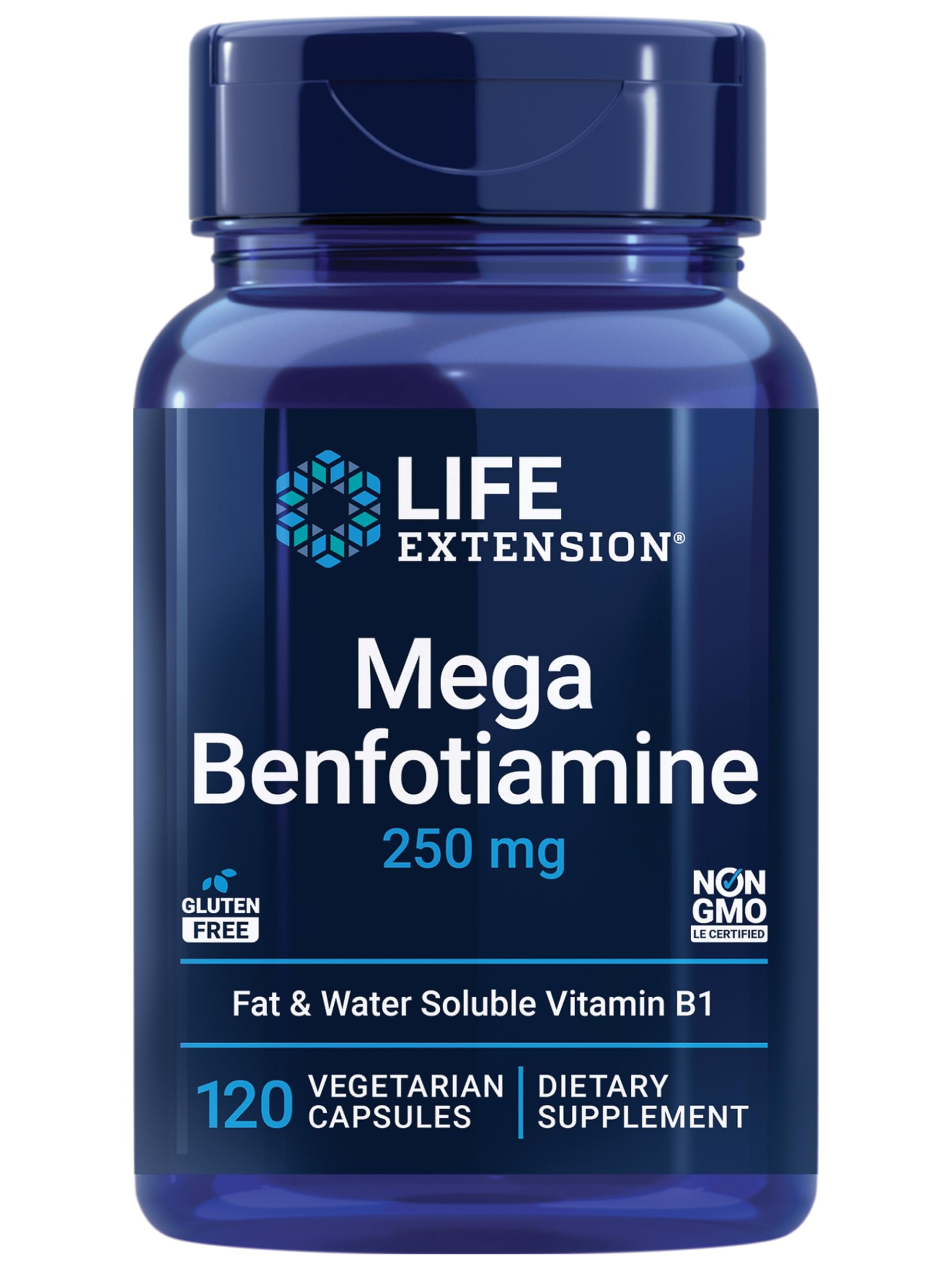 Foto 2 pulgar | Suplemento Life Extension Mega Benfotiamina 250 Mg 120 Cápsulas - Venta Internacional.