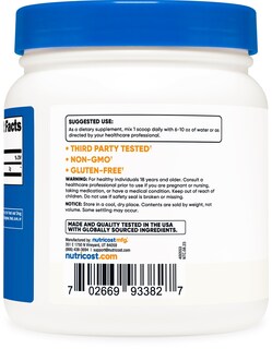Foto 4 | Taurina En Polvo Nutricost 500g - 250 Porciones - Venta Internacional.