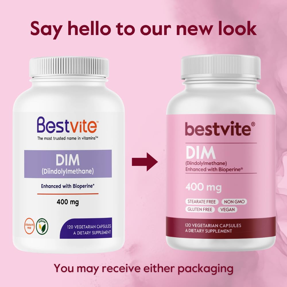 Foto 3 | Suplemento Bestvite Dim (diindolilmetano) 400 Mg Con Bioperina - Venta Internacional.
