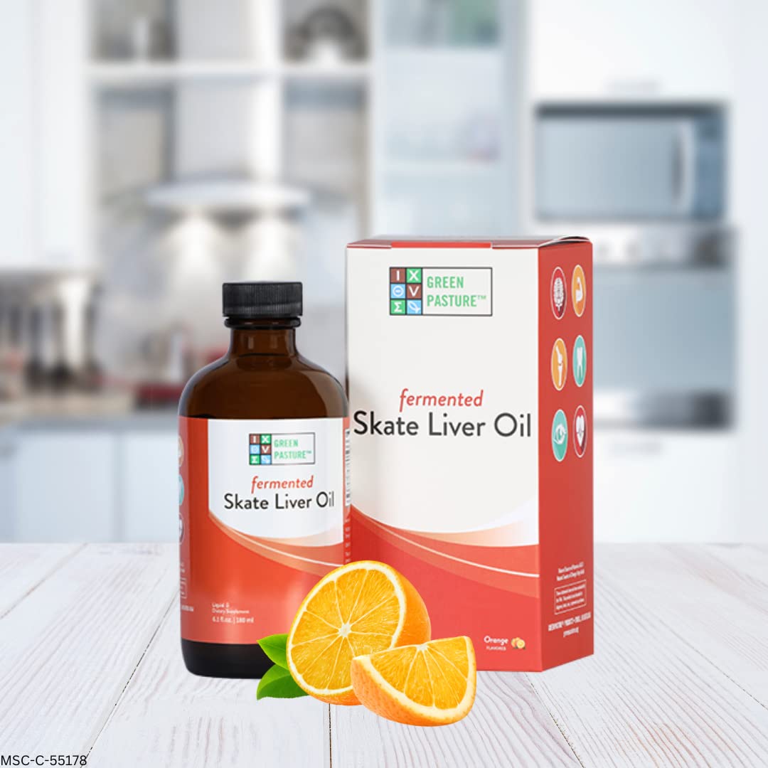 Foto 5 | Suplemento De Aceite De Hígado De Patín Fermentado Green Pasture, 180 Ml - Venta Internacional.