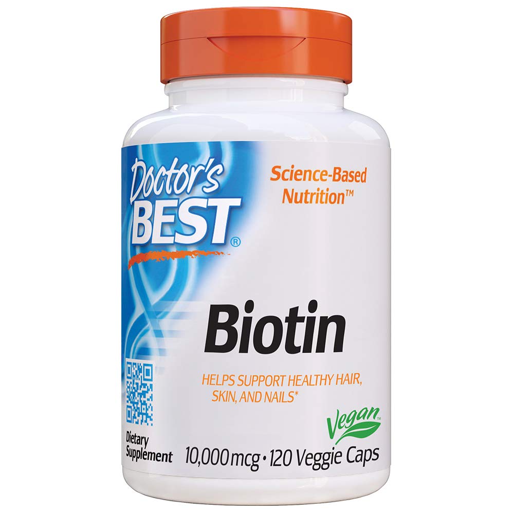 Foto 2 pulgar | Suplemento Doctor's Best De Biotina De 10,000 Mcg Para Cabello, Piel Y Uñas - Venta Internacional.