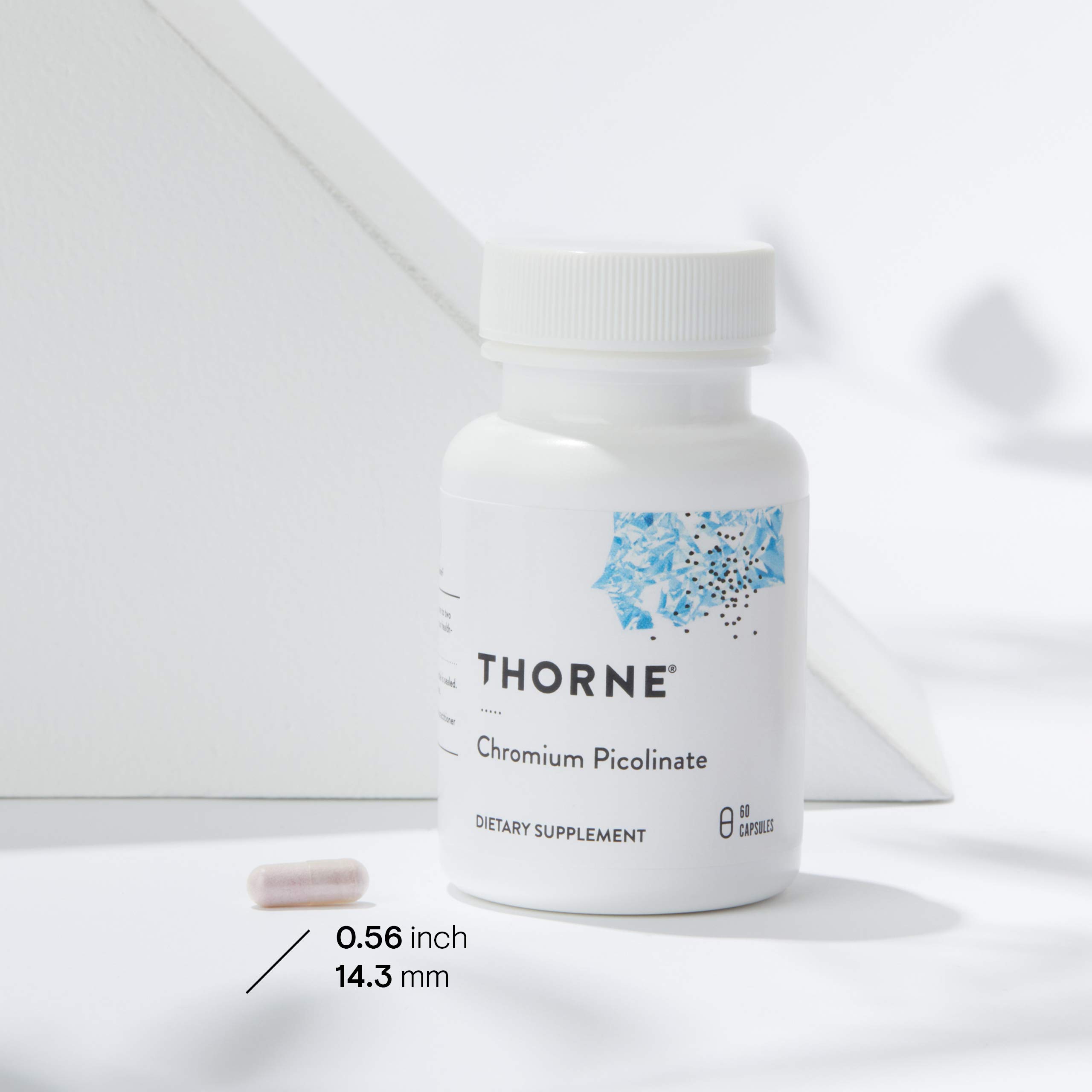 Foto 4 pulgar | Suplemento De Picolinato De Cromo Thorne 500 Mcg 60 Cápsulas - Venta Internacional.
