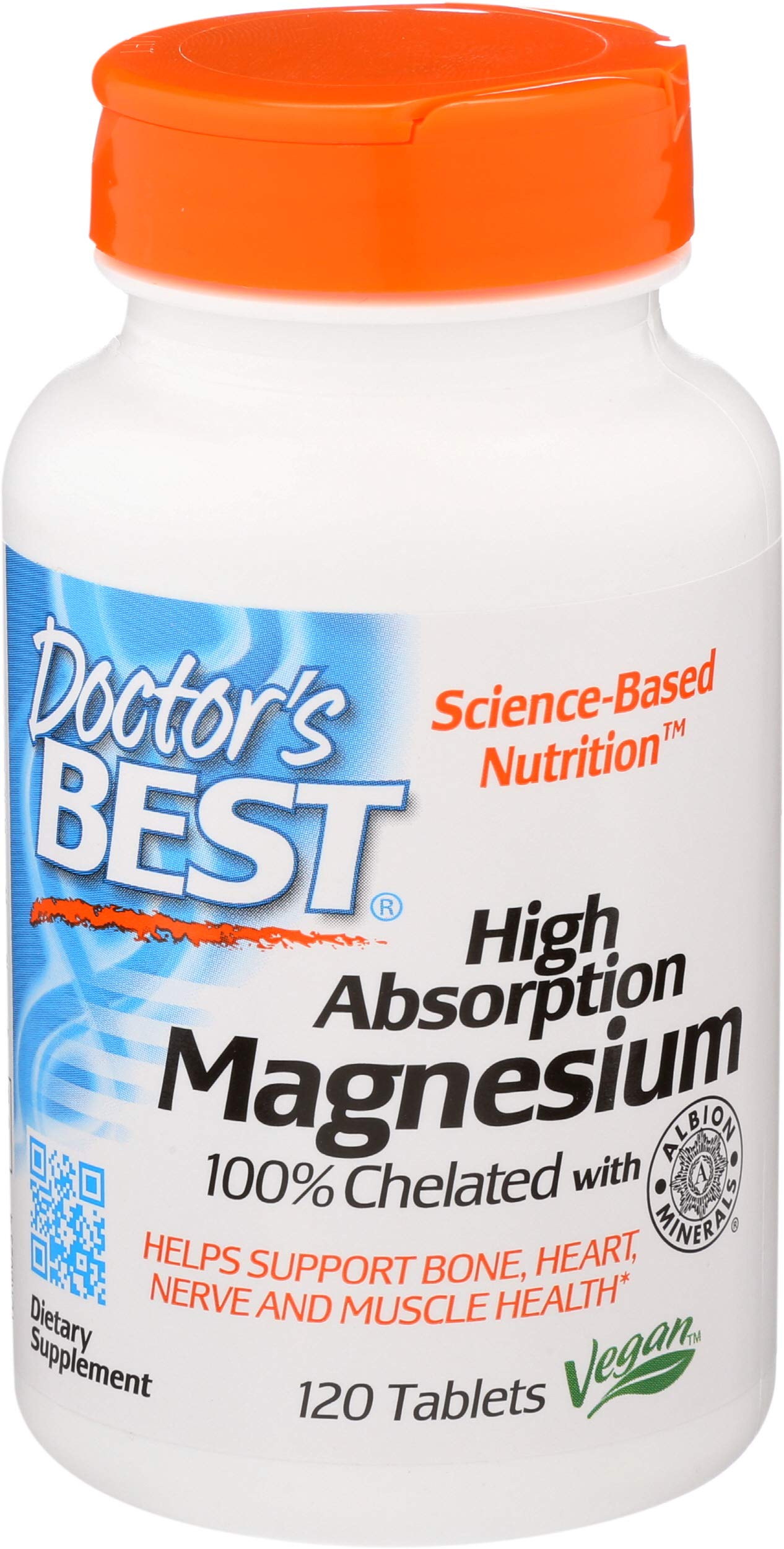 Foto 2 pulgar | Suplemento Doctor's Best Magnesio 100 Mg 120 Comprimidos - Venta Internacional.