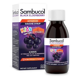 Foto 1 | Sirope Sambucol Black Elderberry Para Niños, 120 Ml, Apoyo Inmunológico - Venta Internacional.