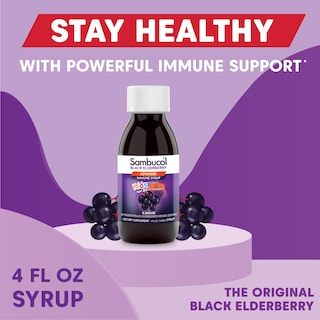 Foto 6 | Sirope Sambucol Black Elderberry Para Niños, 120 Ml, Apoyo Inmunológico - Venta Internacional.
