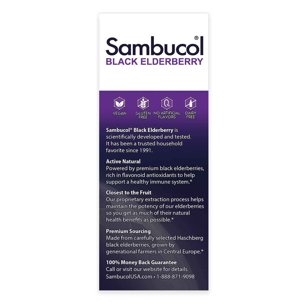 Foto 8 pulgar | Sirope Sambucol Black Elderberry Para Niños, 120 Ml, Apoyo Inmunológico - Venta Internacional.