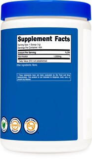 Foto 4 | Inositol En Polvo Nutricost, 454 G, Sin Gluten Y Sin Ogm - Venta Internacional.