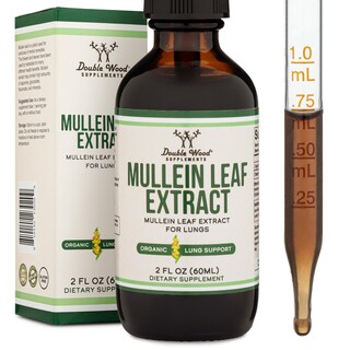 Foto 1 | Suplemento De Extracto De Hoja De Gordolobo De Doble Madera, 60 Ml, Para La Salud Pulmonar - Venta Internacional.
