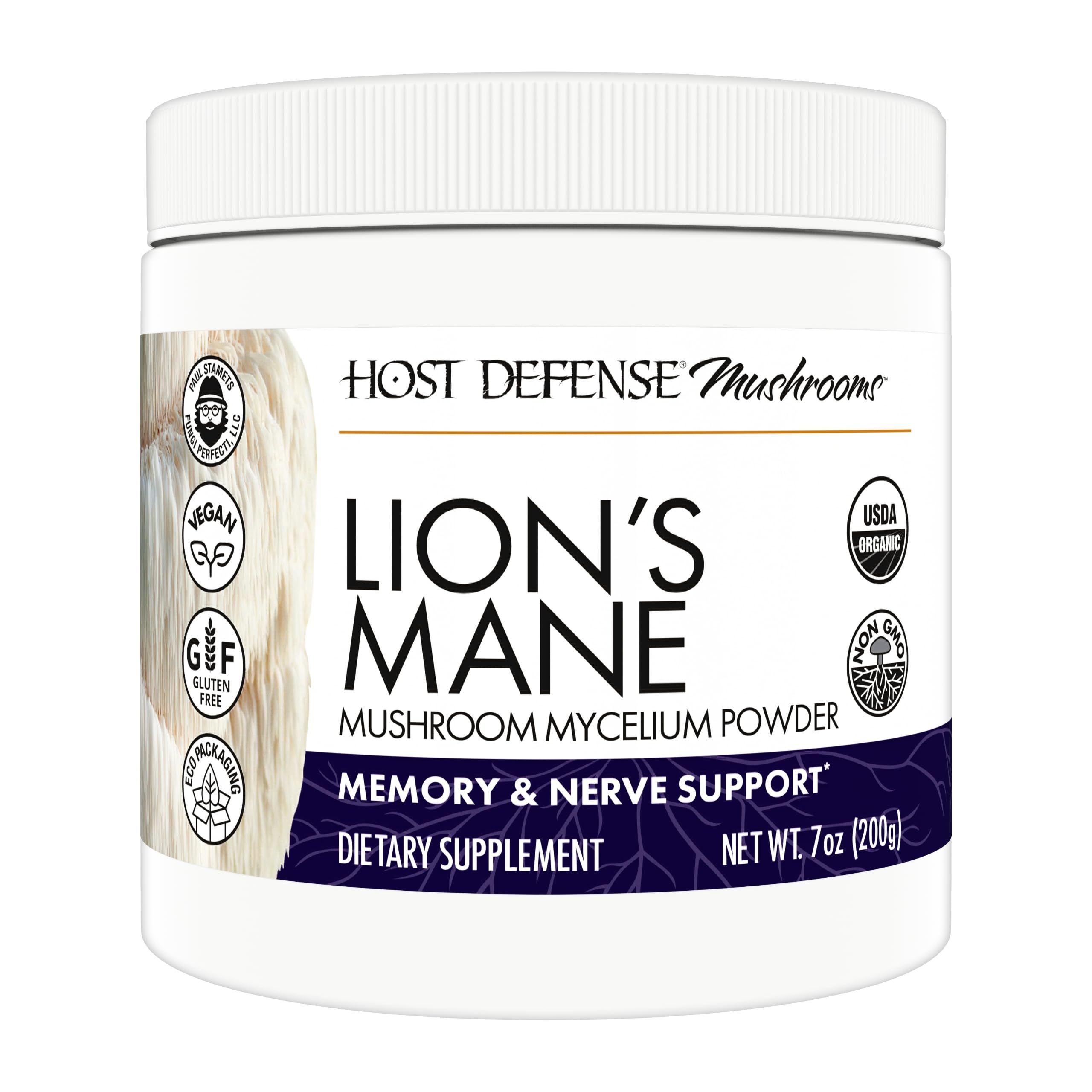 Foto 2 pulgar | Suplemento Host Defense Lion's Mane Powder 200 Ml - Venta Internacional.