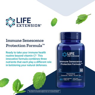 Foto 4 | Fórmula Supplement Life Extension Immune Para La Senescencia Con Cista - Venta Internacional.