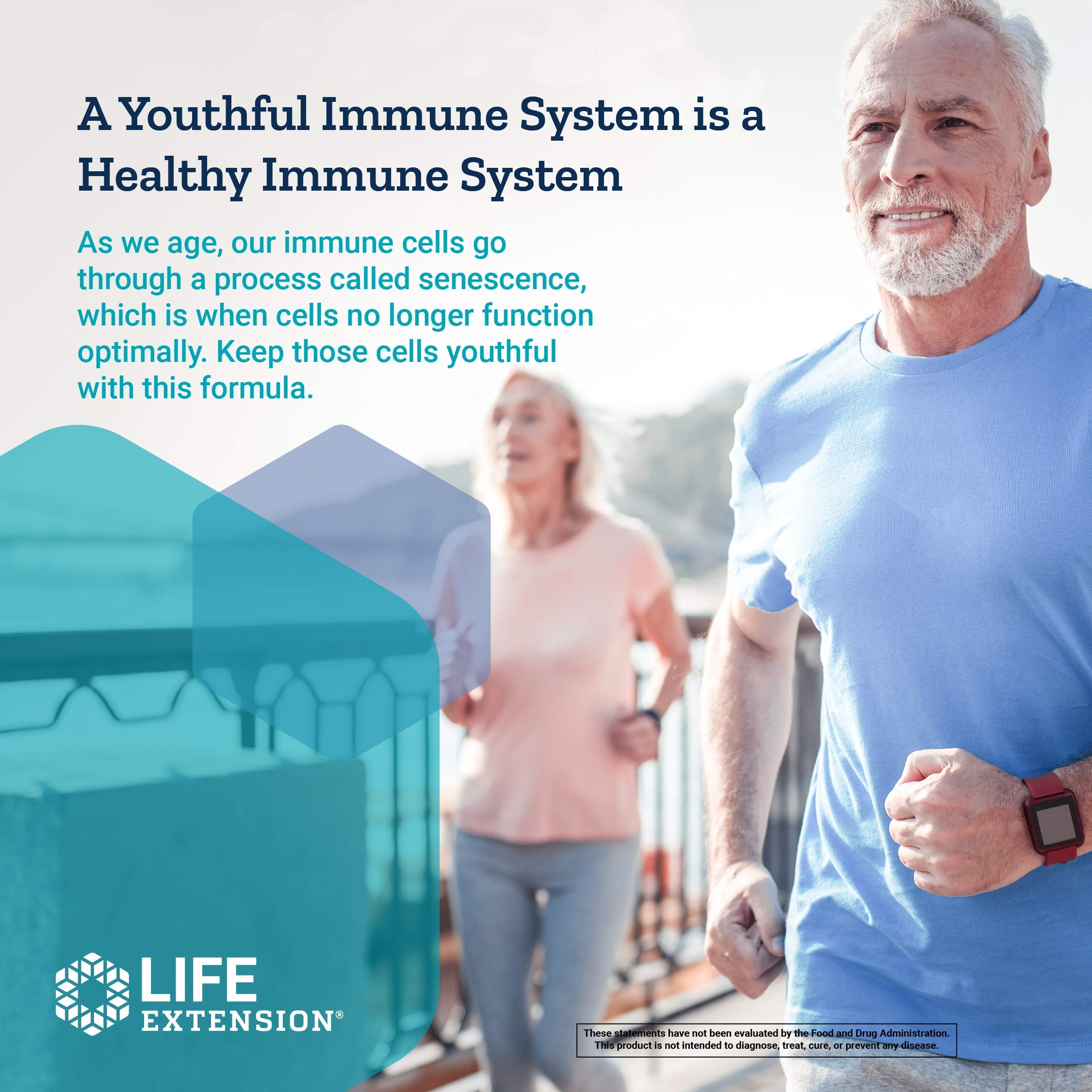 Foto 7 pulgar | Fórmula Supplement Life Extension Immune Para La Senescencia Con Cista - Venta Internacional.